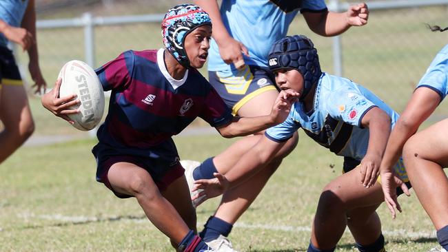 School rugby league finals, Mabel Park vs. Ipswich, Acacia Ridge. Picture: Liam Kidston