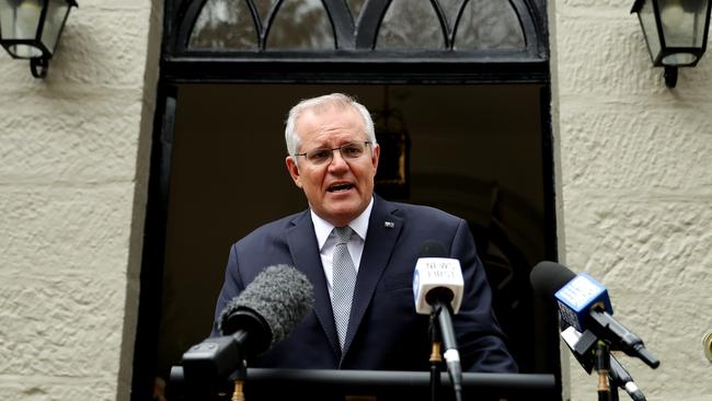 Prime Minister Scott Morrison will attend the COP26 climate summit in Glasgow later this month. Picture: Brendon Thorne/Getty Images