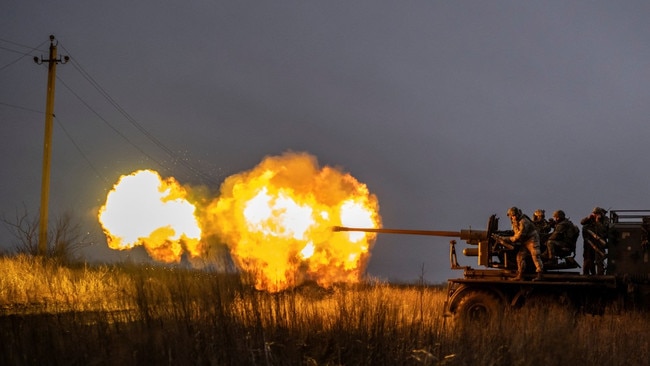 A Ukranian assault unit defends Bakhmut. Picture: Reuters/The Times