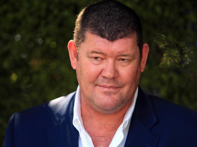 09/01/20 Crown resorts owner James Packer in Melbourne. Aaron Francis/The Australian