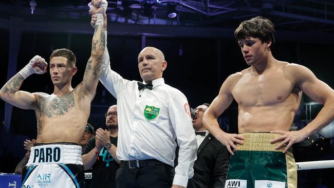 The result at Southbank Plaza is made official. Picture: Russell Freeman/Getty Images