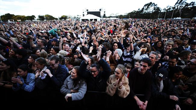 Crowd at the Triple J, One Night Stand, PICTURE CHRIS KIDD