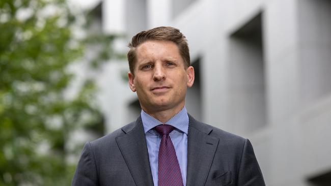 Andrew Hastie has accused the Greens of seeking to close down foreign military bases and activities in the Territory, including the Pine Gap facility. Picture: NCA NewsWire / Gary Ramage