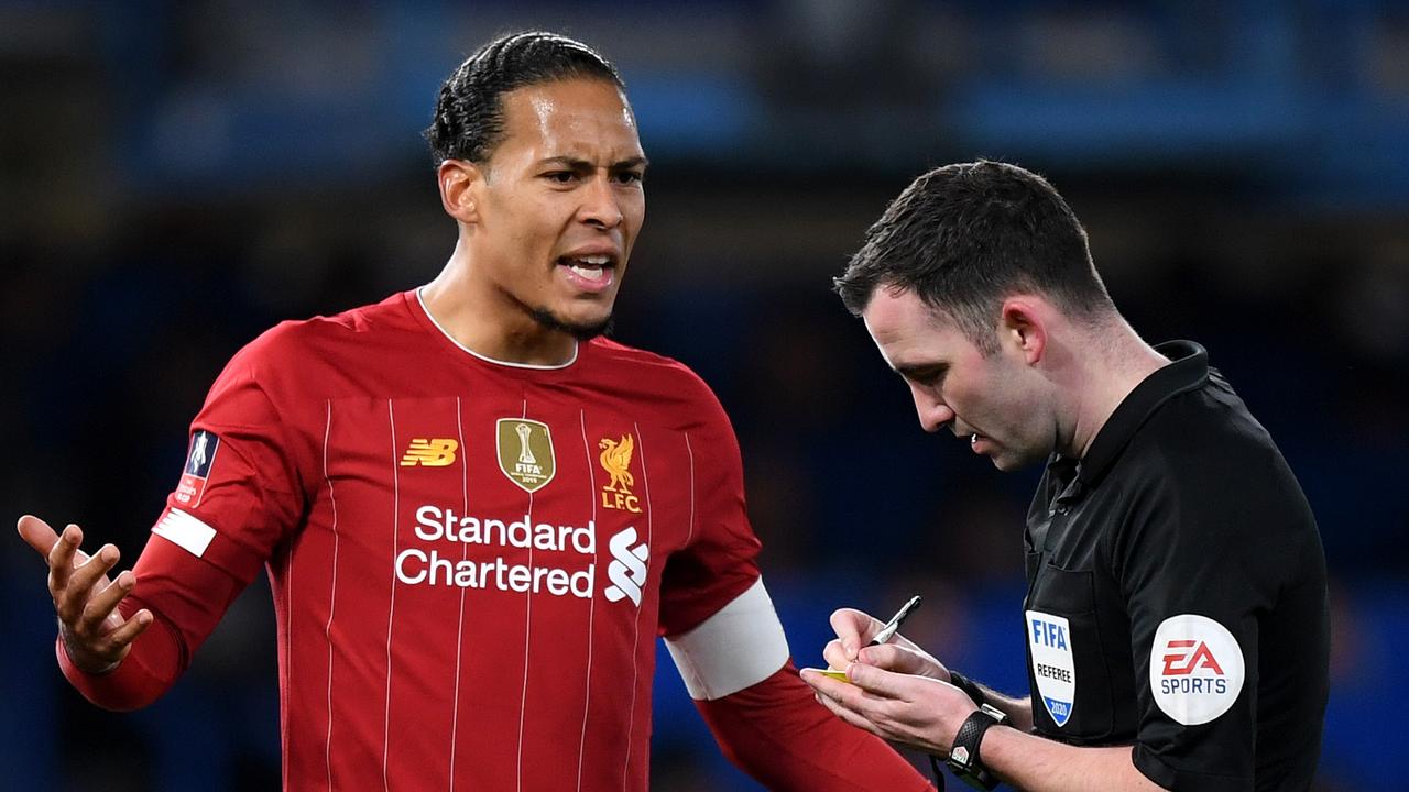 Virgil van Dijk fears fans will not see Liverpool’s Premier League title win because of coronavirus