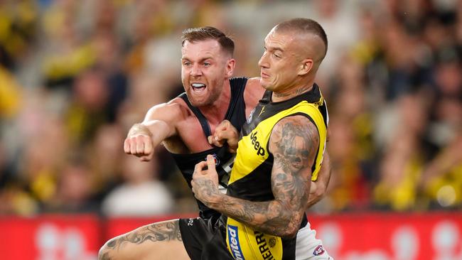 Dustin Martin was at his brilliant best to start the season. Picture: Getty Images