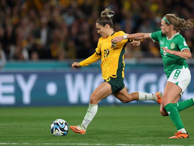 Katrina Gorry is happy to be home in Brisbane. Picture: Cameron Spencer/Getty Images.