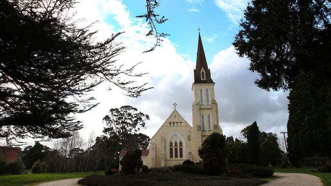 National Trust Tasmania have concerns a new statewide planning scheme will not protect heritage towns such as Evandale, and the St Andrews Anglican Church. Picture: CHRIS KIDD