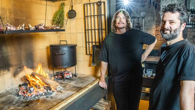 Tyron Simon and Ben Williamson’s restaurant Agnes will serve a fusion, share-style menu taking inspiration from Asia, the Middle East and beyond. Picture: Richard Walker