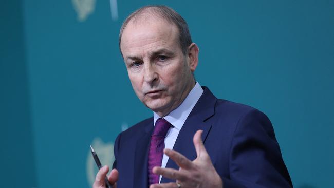 Irish Prime Minister Micheal Martin. Picture: AFP