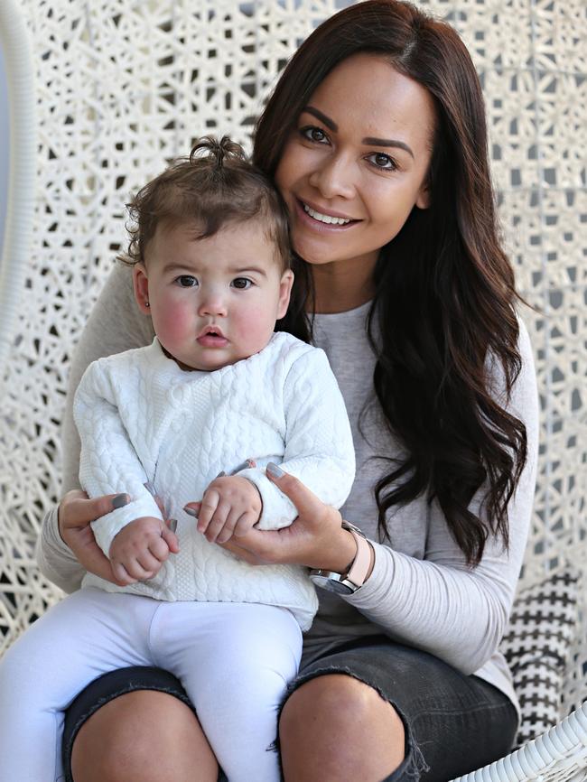 Kayla and daughter Willow. (Pic: Annette Dew)