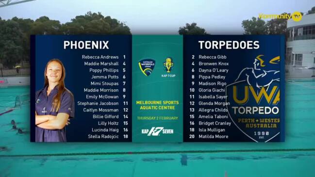 Replay: KAP7 Cup Tournament Day 5 - Victorian Phoenix v UWA Torpedoes (Women)