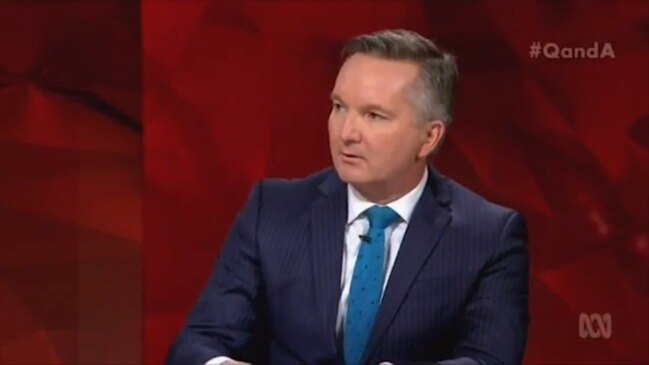 Chris Bowen slams Clive Palmer on Q&A