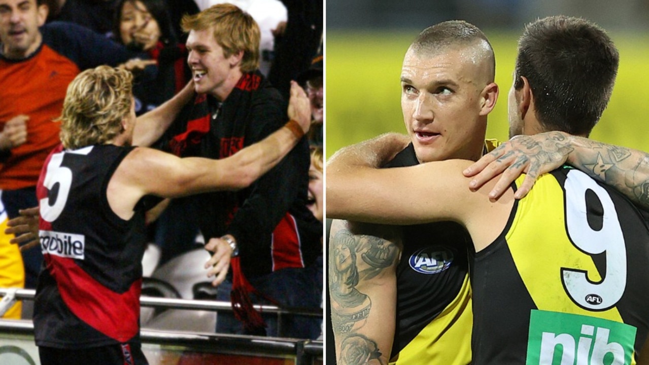 Matthew Lloyd has drawn comparisons between Essendon and Richmond's response to off-field drama.