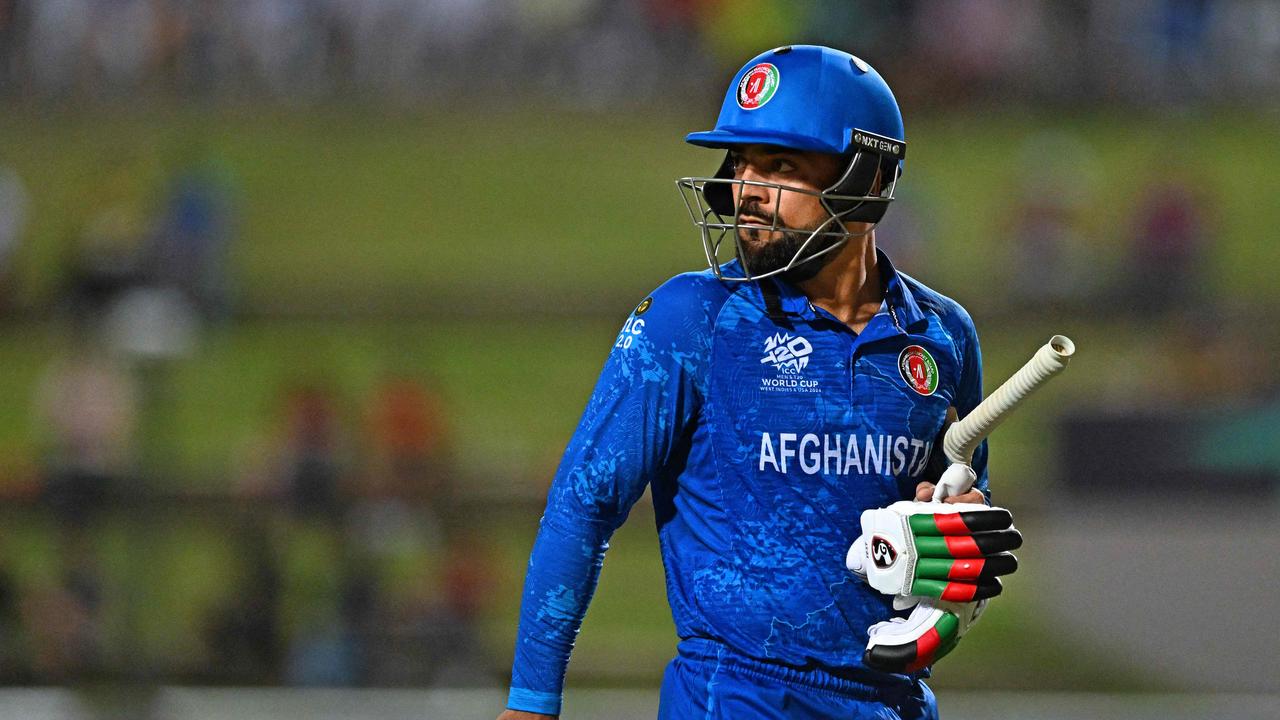 Afghanistan’s World Cup dreams are done and dusted. (Photo by Chandan Khanna / AFP)
