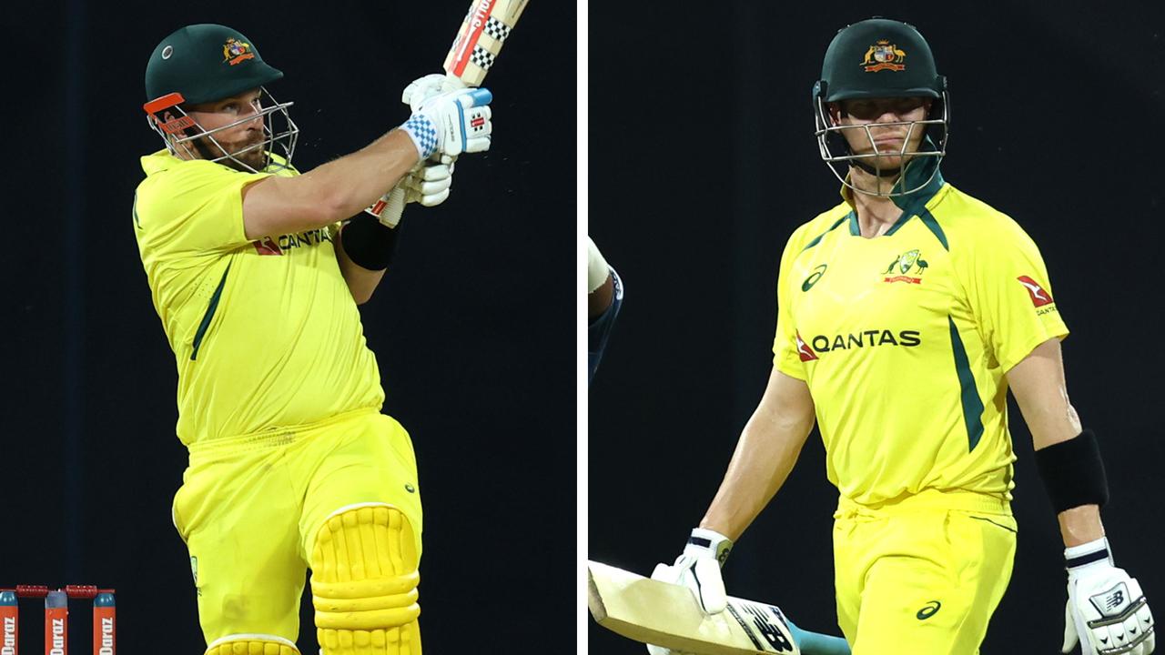 Steve Smith and Aaron Finch