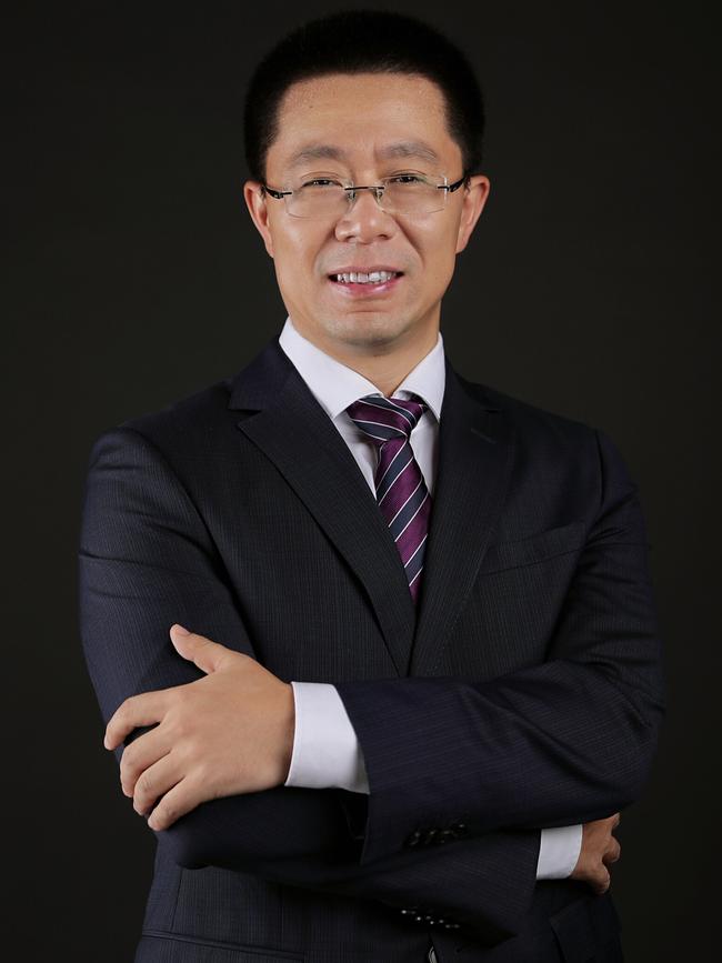 Huawei Australia chief executive Hudson Liu. Picture: Supplied