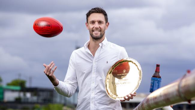 Hawthorn star Jack Gunston promotes the Cox Plate.