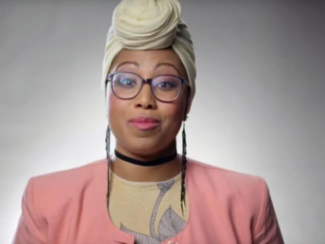 Yassmin Abdel-Magied stars in ABC’s International Women's Day promo. Picture: ABC