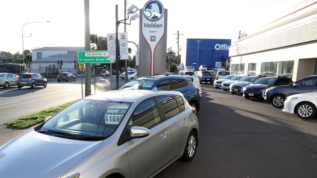 Holden dealership at Newmarket, Brisbane. Photographer: Liam Kidston.