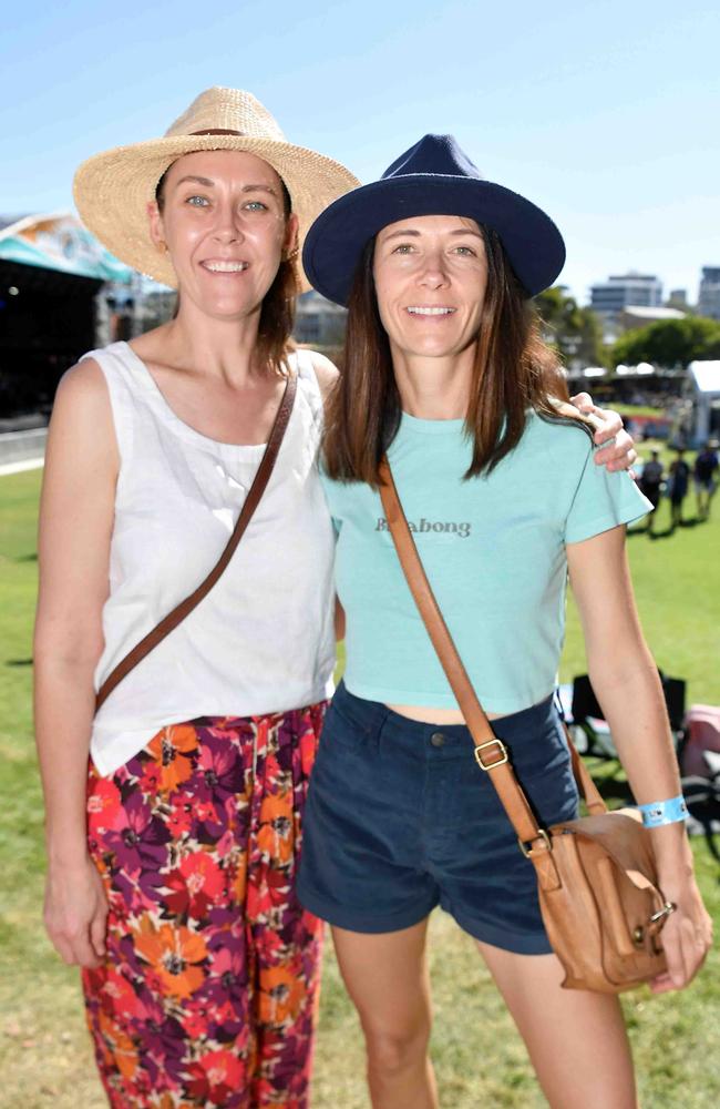 Rachel Stewart and Jo Jackson at Caloundra Music Festival. Picture: Patrick Woods.