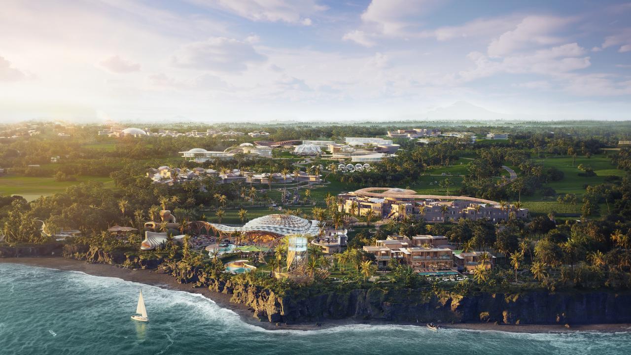 The Nuanu development near the historical temple of Tanah Lot, Bali, where OXO Living has launched its latest development, The Pavilions.