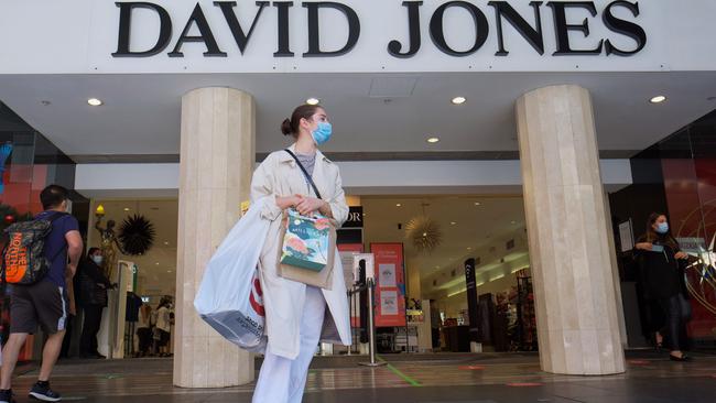 David Jones is overhauling the management of its retail operations. Picture: Luis Enrique Ascui