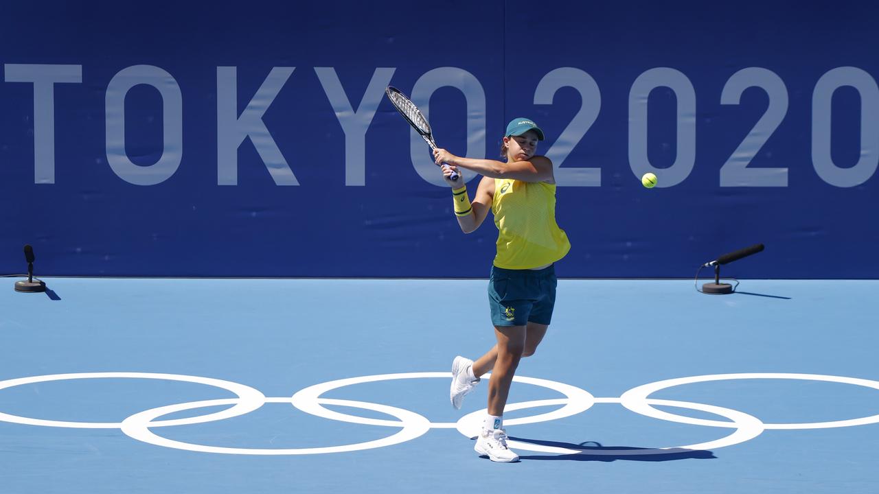 Olympics tennis results