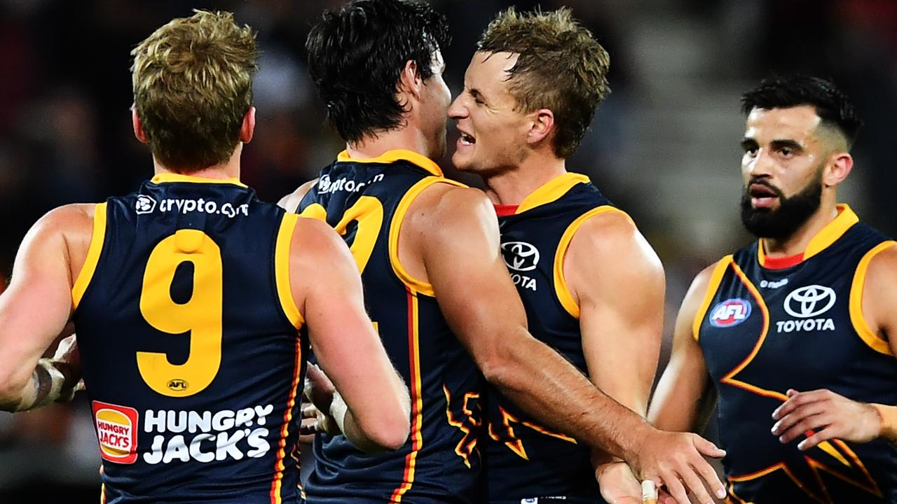 Jordan Dawson’s has been worth every dollar for the Crows. Picture: Getty Images