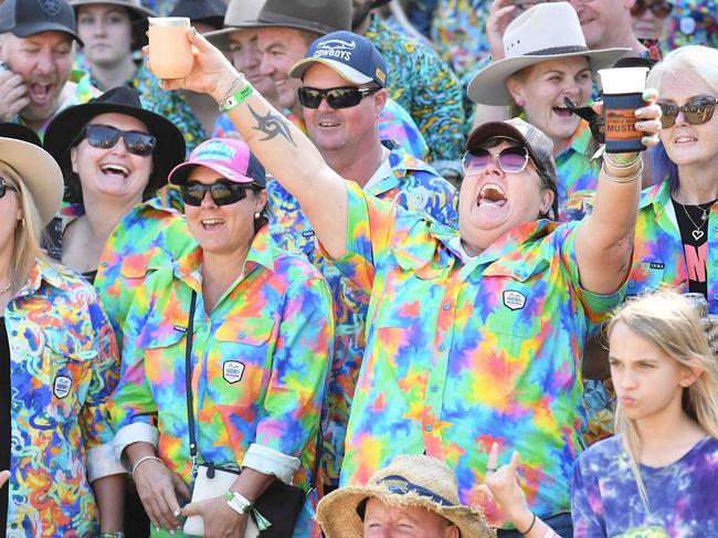 The Trademutt Funky Shirt Friday at Gympie Music Muster. Picture: Patrick Woods.