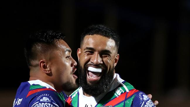 After a mid-season load to the Warriors George Jennings has some match fitness as he prepares to help save the Eels Finals campaign. Picture: Getty Images.