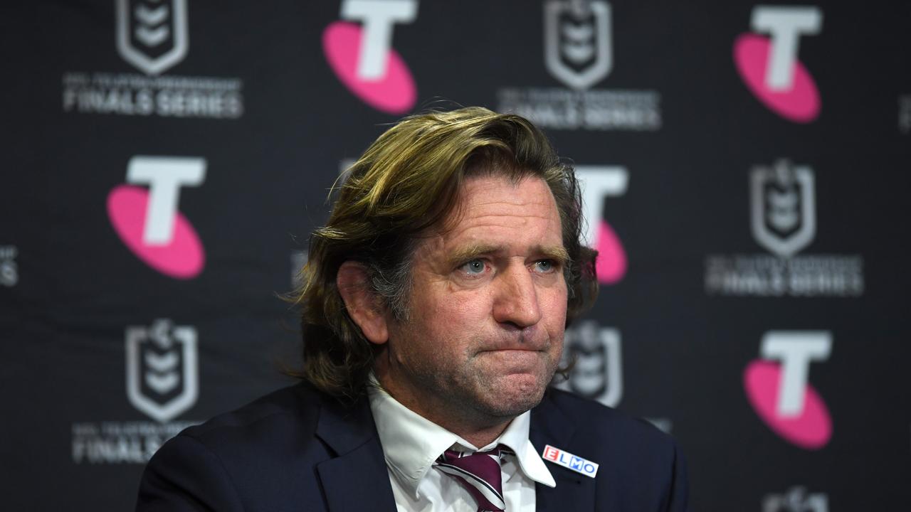 Manly coach Des Hasler has tested positive to Covid but will not miss his team’s cruical clash with Newcastle.