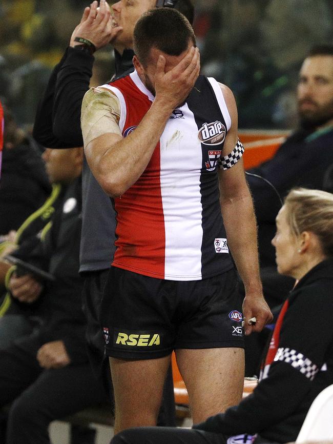 Geary had a wretched run with injury. Picture: AAP Image/Daniel Pockett