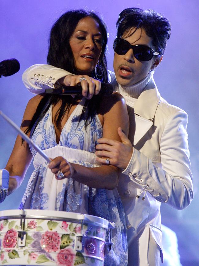 Sheila E and Prince in 2007. Pic: Kevin Winter/Getty Images