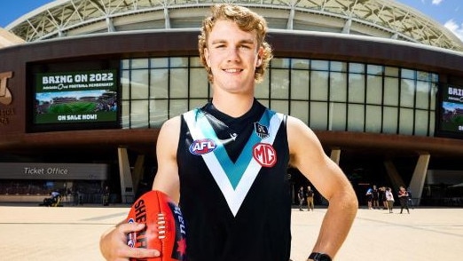 Jason Horne-Francis has landed at Port Adelaide.