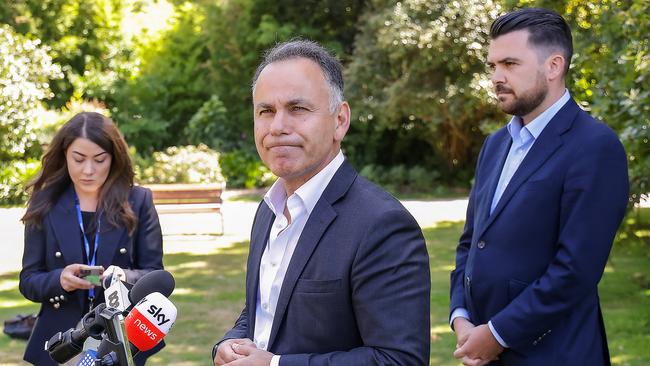 Victorian Liberal leader John Pesutto on Monday. Picture: Ian Currie