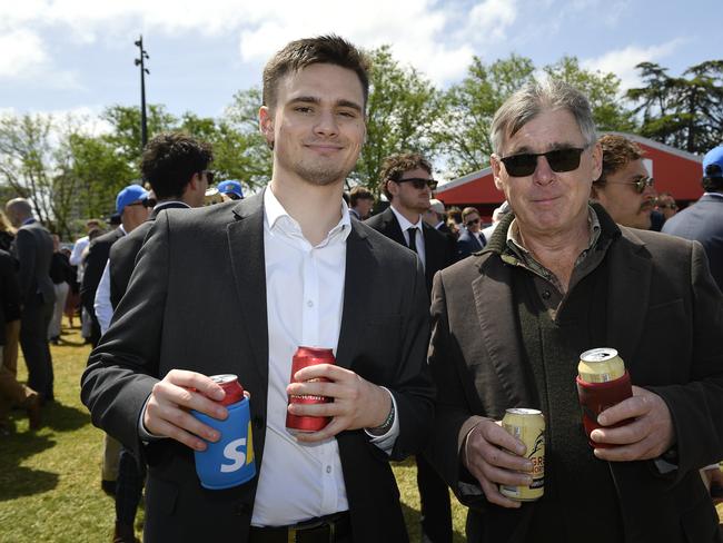 Sean and his father Peter Kilbane. Picture: Andrew Batsch