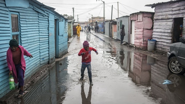 The Langa township is just a few kilometres from Cape Town.