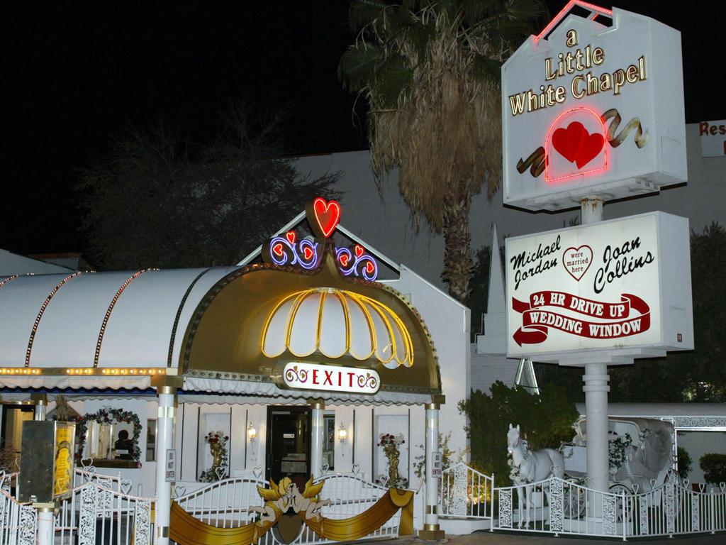 A Little White Chapel in Vegas. Picture: Frederick M. Brown/Getty Images