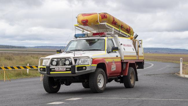 QFES swift water rescue team.