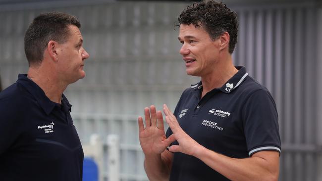 Australia's head swimming coach Jacco Verhaeren. Picture: Brett Costello