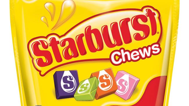 Skittles or Starburst Chews Fun Size Pack 190-215g Selected Varieties