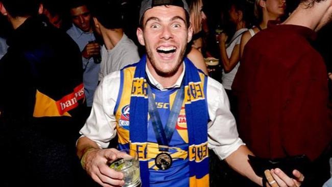 The West Coast Eagles partied at The Emerson on Grand Final Day night. Picture: Instagram