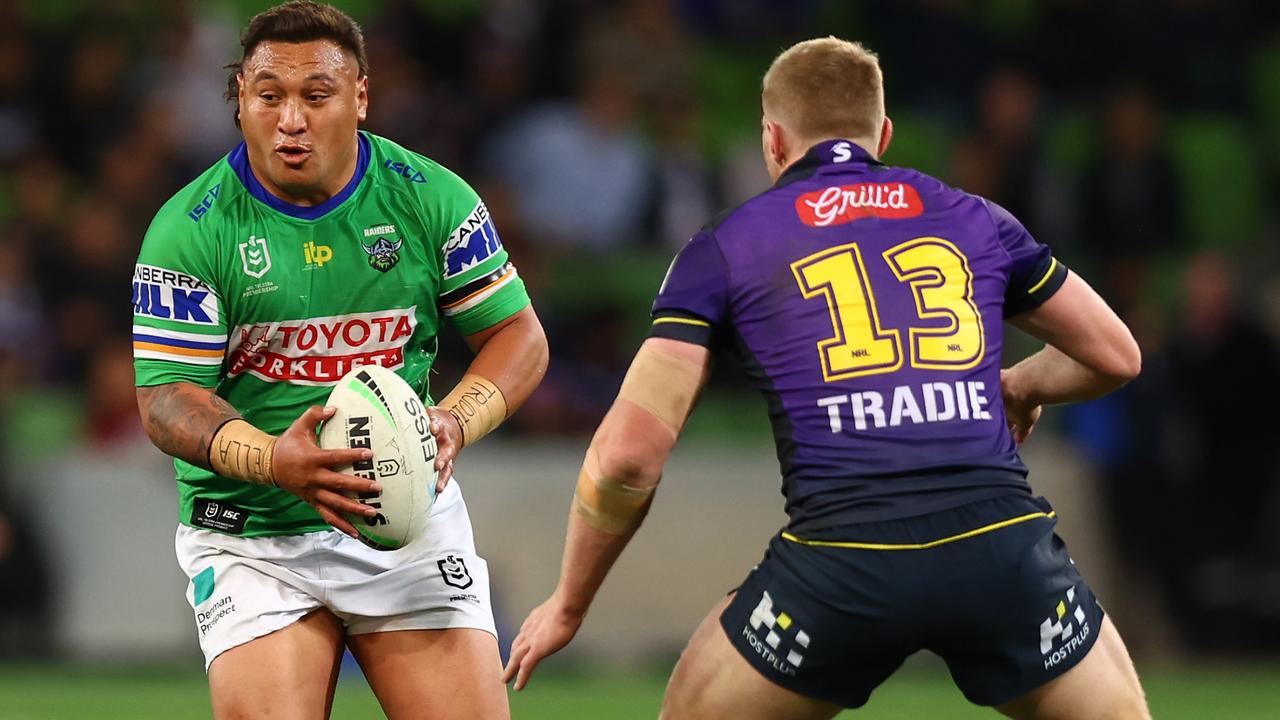 Josh Papalii has been superb for the Raiders. Picture: Getty Images