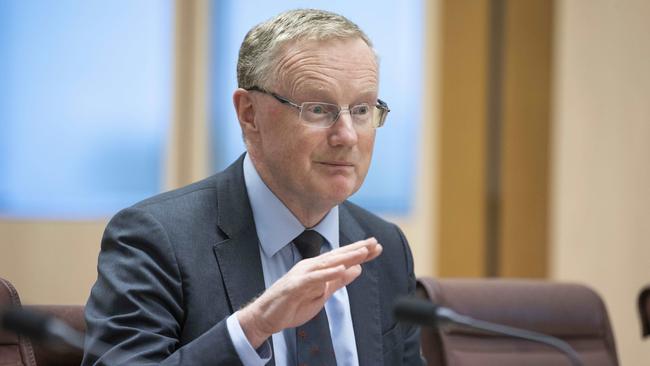 Reserve Bank governor Dr Philip Lowe. Picture: Gary Ramage