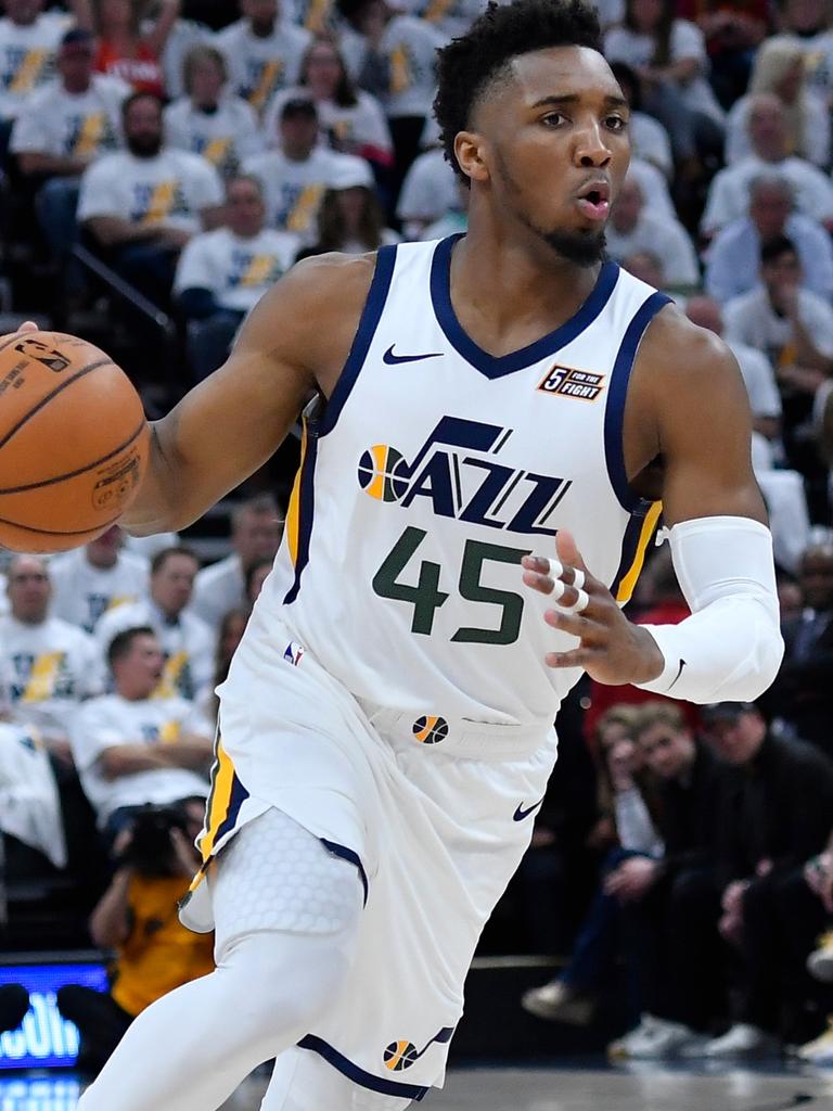 Donovan Mitchell was filthy with Gobert.