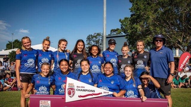 Miami State High School rugby sevens state championship winners. Picture: SUPPLIED