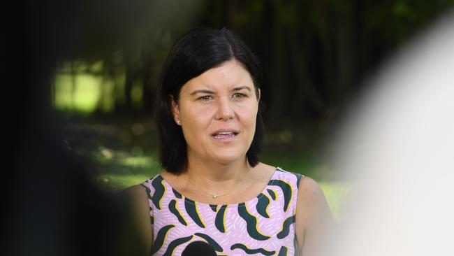 Health Minister Natasha Fyles said an agreement between the RDH and DPH has been activated. Picture: (A)manda Parkinson