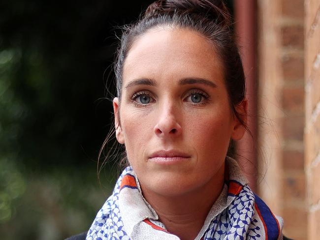 SUNDAY TELEGRAPH - Pictured in Blacktown today is Water Polo Champion Elysha O'Neill, 34, who speaks for the first time about being sexually assaulted by a stranger while walking home in Sydney's south in 2010. Picture: Tim Hunter.