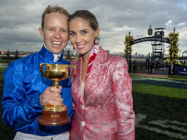 Kerrin McEvoy and his wife Cathy who can look forward to a new home. Picture: Jay Town