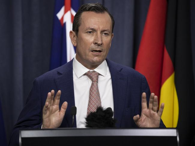 WA Premier Mark McGowan. Picture: Getty Images